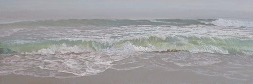 image of painting "Fog and the Rolling Wave"